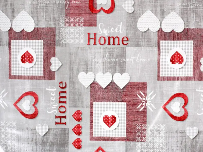 PVC ubrusovina vínový patchwork značky Škodák.