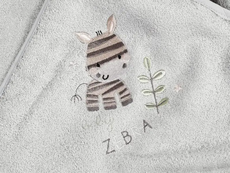 Dětský ručník LILI šedá zebra značky Škodák