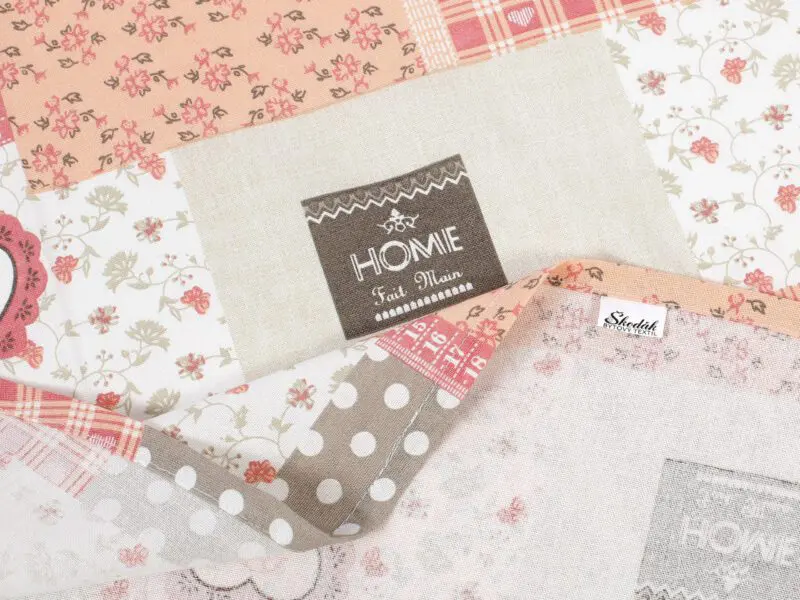 Bavlněný ubrus kulatý Terra Home patchwork značky Škodák