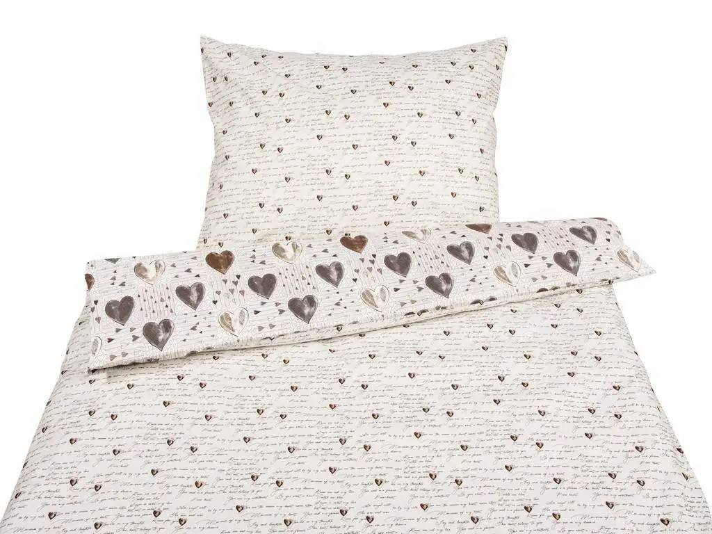 Flanelové povlečení zamilované texty značky Škodák.