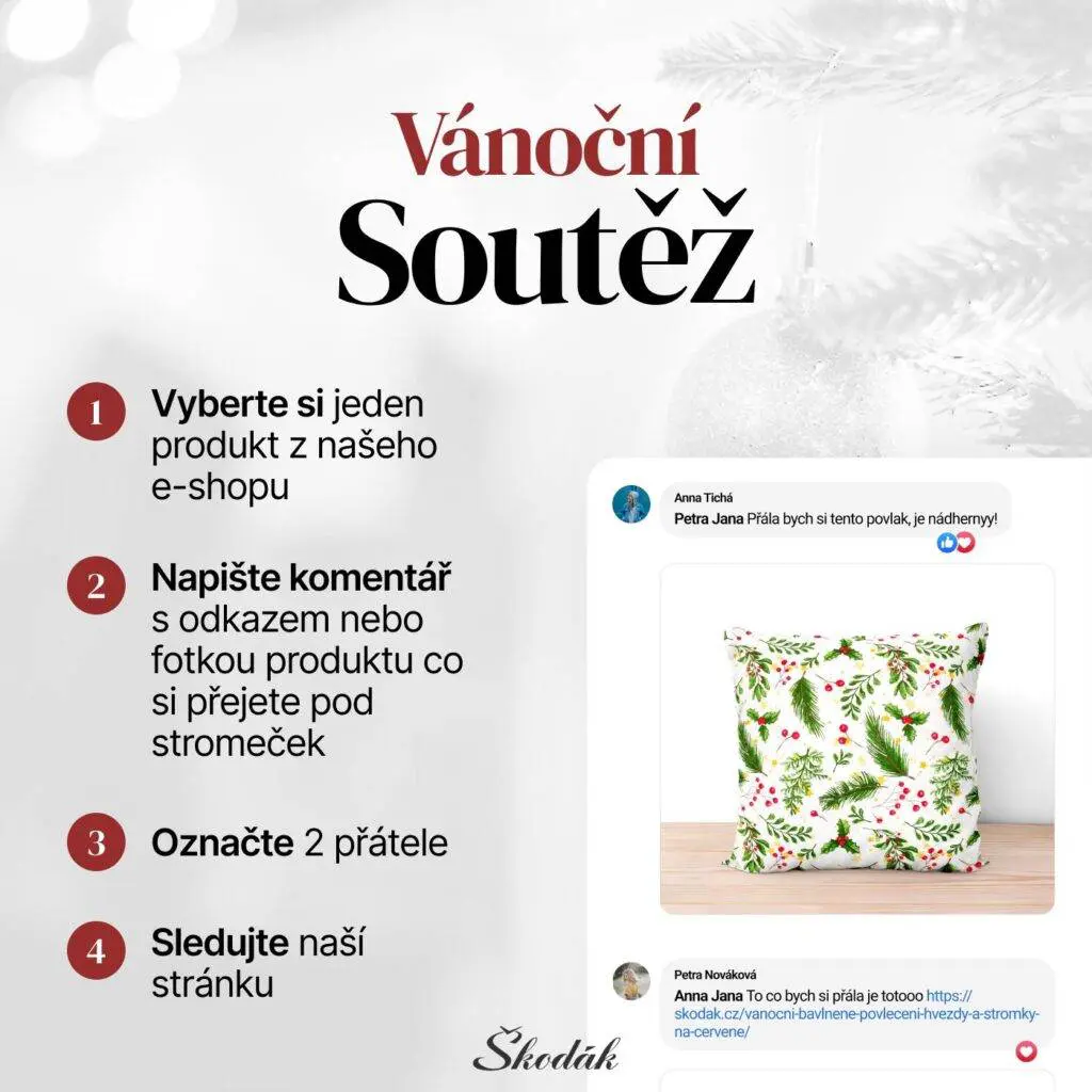 Velká vánoční soutěž na našich sociálních sítích