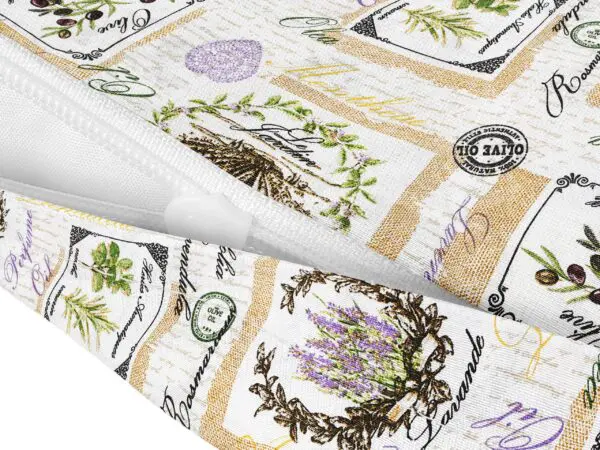 Povlak na polštář Loneta levandule a koření značky Škodák