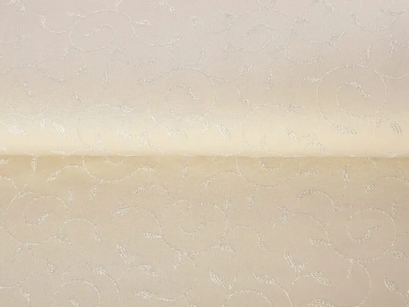 Jednobarevný TEFLON ornamenty šedá metráž Škodák
