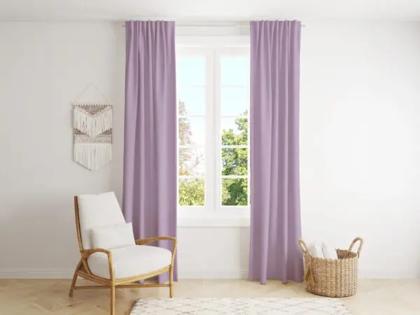 Dekorační závěs Loneta fialový značky Škodák