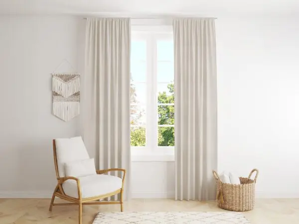 Dekorační závěs Loneta přírodní režný značky Škodák