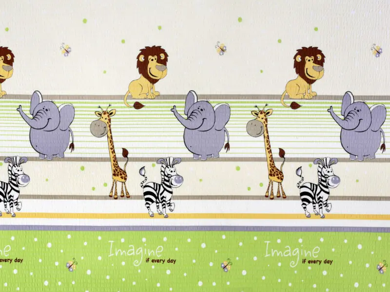 Povlečení do školky slon, lev a zebra značky Škodák
