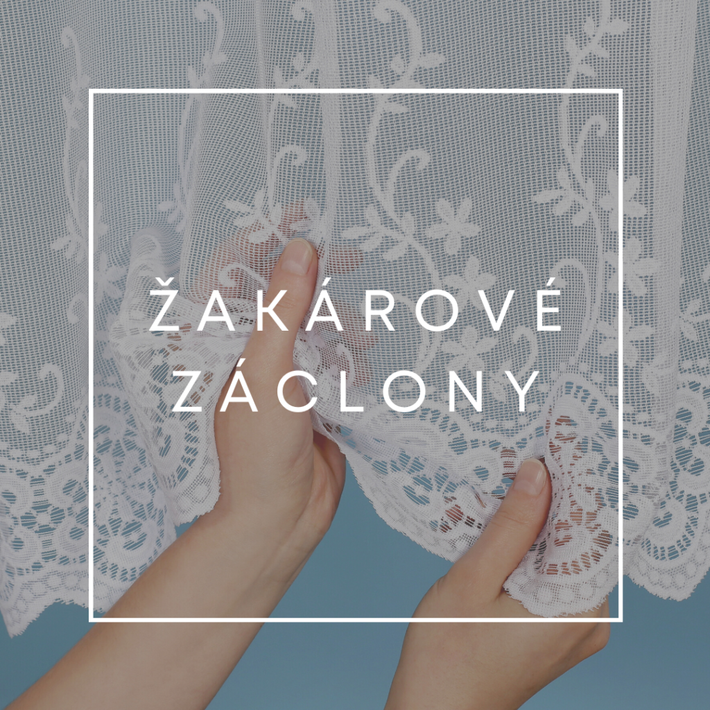 Žakárové záclony Škodák