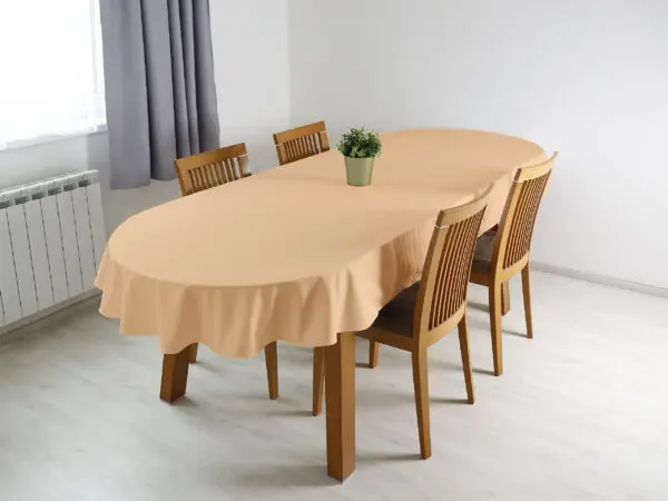 oválný ubrus Loneta broskvový značky Škodák