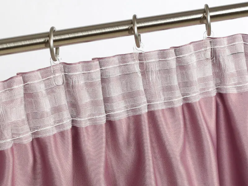 Řasící stuha uni transparentní č. 1396 – 6 cm metráž značky Škodák
