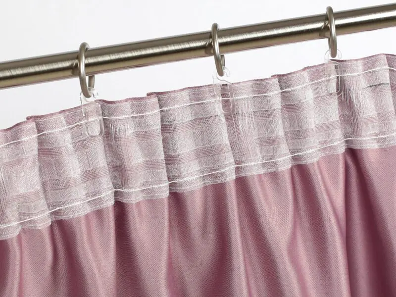 Řasící stuha uni transparentní č. 1396 – 6 cm metráž značky Škodák
