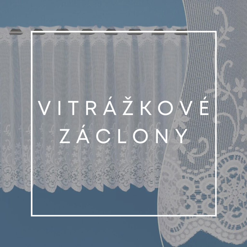nové vzory záclon Škodák