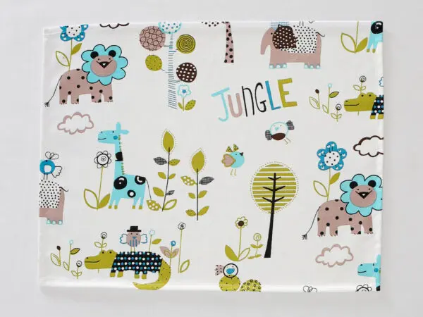 Bavlněné prostírání zelená jungle značky Škodák