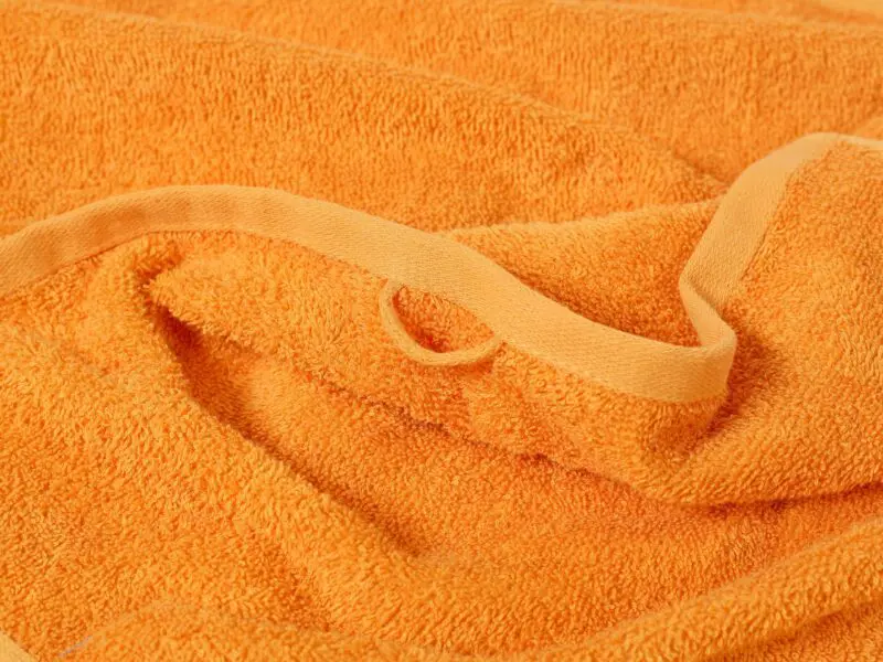 Dětské ručníky NINA hnědo-oranžové do školky značky Škodák