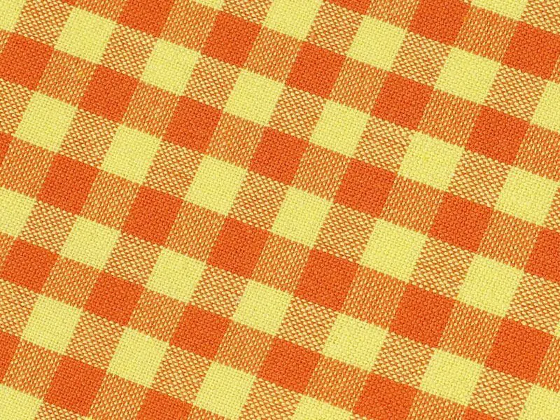 Utěrky kanafas oranžovo-žluté do školky značky Škodák