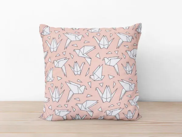 Povlak na polštář Loneta origami značky Škodák