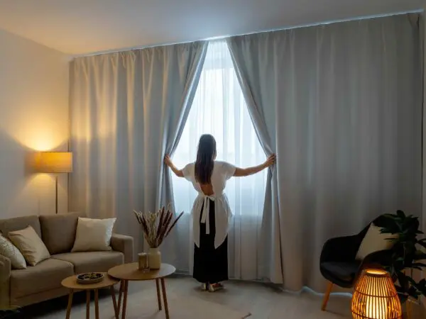 Zatemňovací závěs Blackout bílý