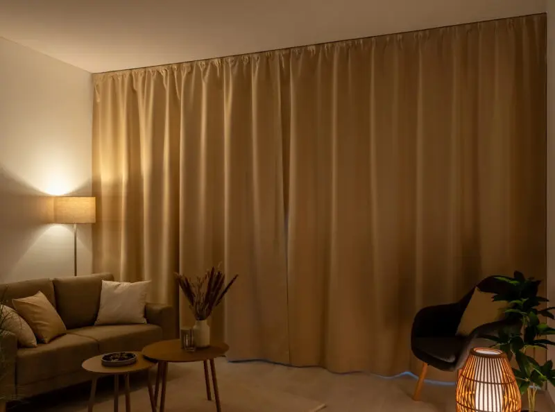 Zatemňovací závěs Blackout vanilkový