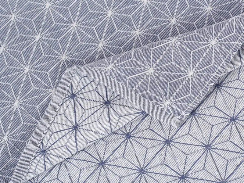 Keprová utěrka hvězdy na šedomodré 50x70 cm značky Škodák