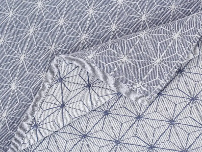 Keprová utěrka hvězdy na šedomodré 50x70 cm značky Škodák