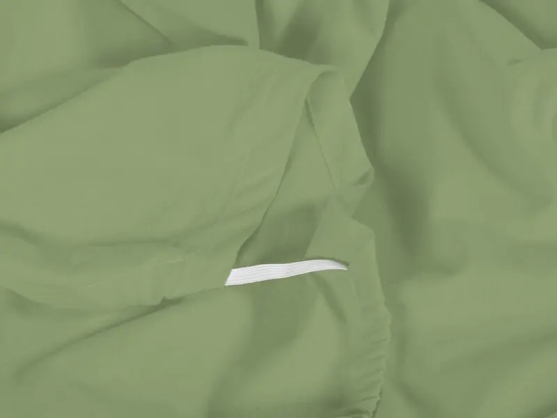 Froté napínací prostěradlo na lehátko khaki pro školky značky Škodák