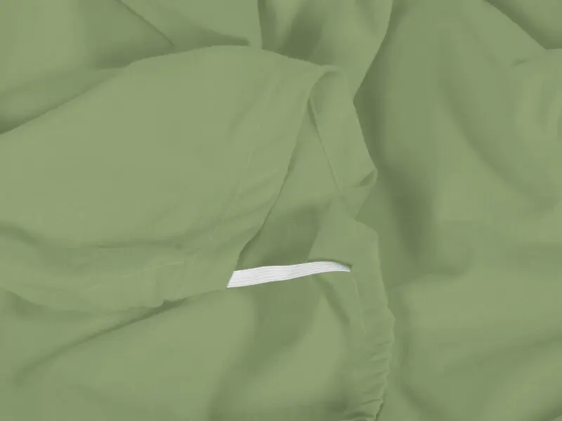 Jersey napínací prostěradlo na lehátko khaki pro školky značky Škodák