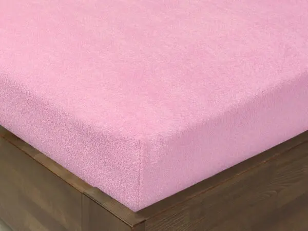 Hotelové froté prostěradlo Exclusive světle růžové značky Škodák