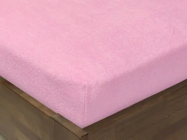 Hotelové froté prostěradlo Exclusive světle růžové značky Škodák