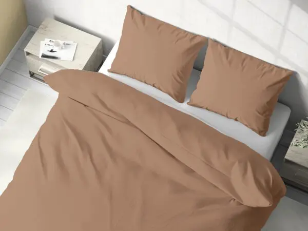 Bavlněné povlečení hnědošedé značky Škodák