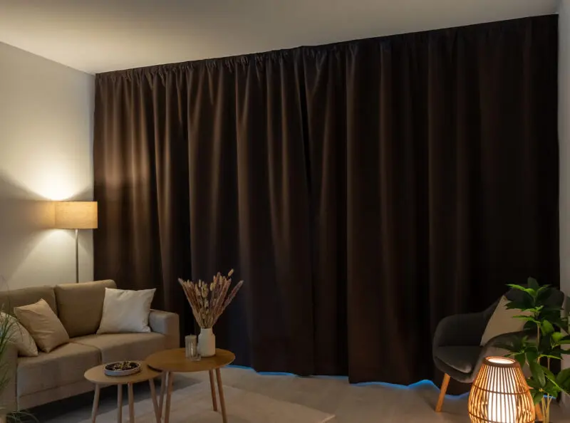 Zatemňovací závěs Blackout černý