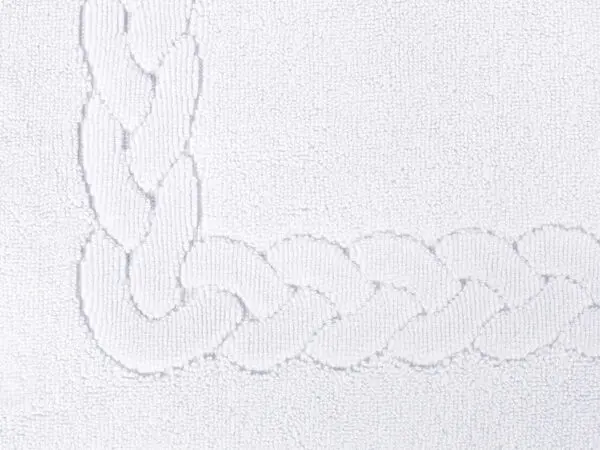 Hotelová předložka do koupelny 50x70 cm bílá značky Škodák