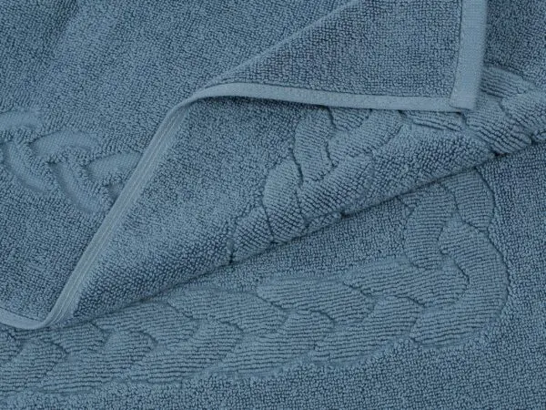 Hotelová předložka do koupelny 50x70 cm tmavě modrá značky Škodák