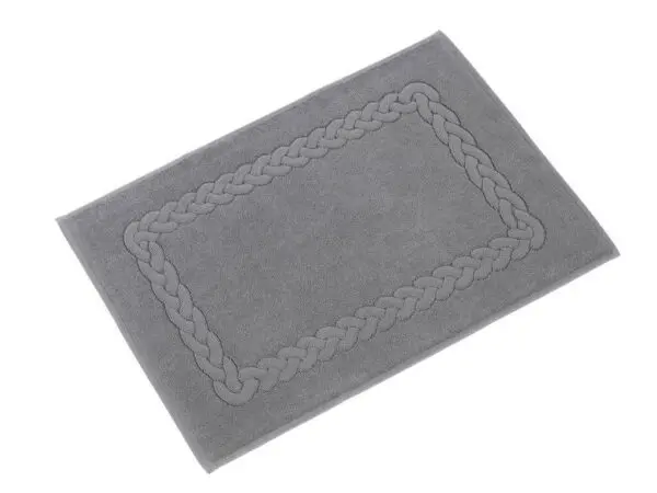 Koupelnová froté předložka 50x70 cm kouřová vzor Vánočka značky Škodák