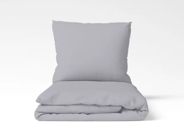Hotelové povlečení Domestic platinově šedé značky Škodák.