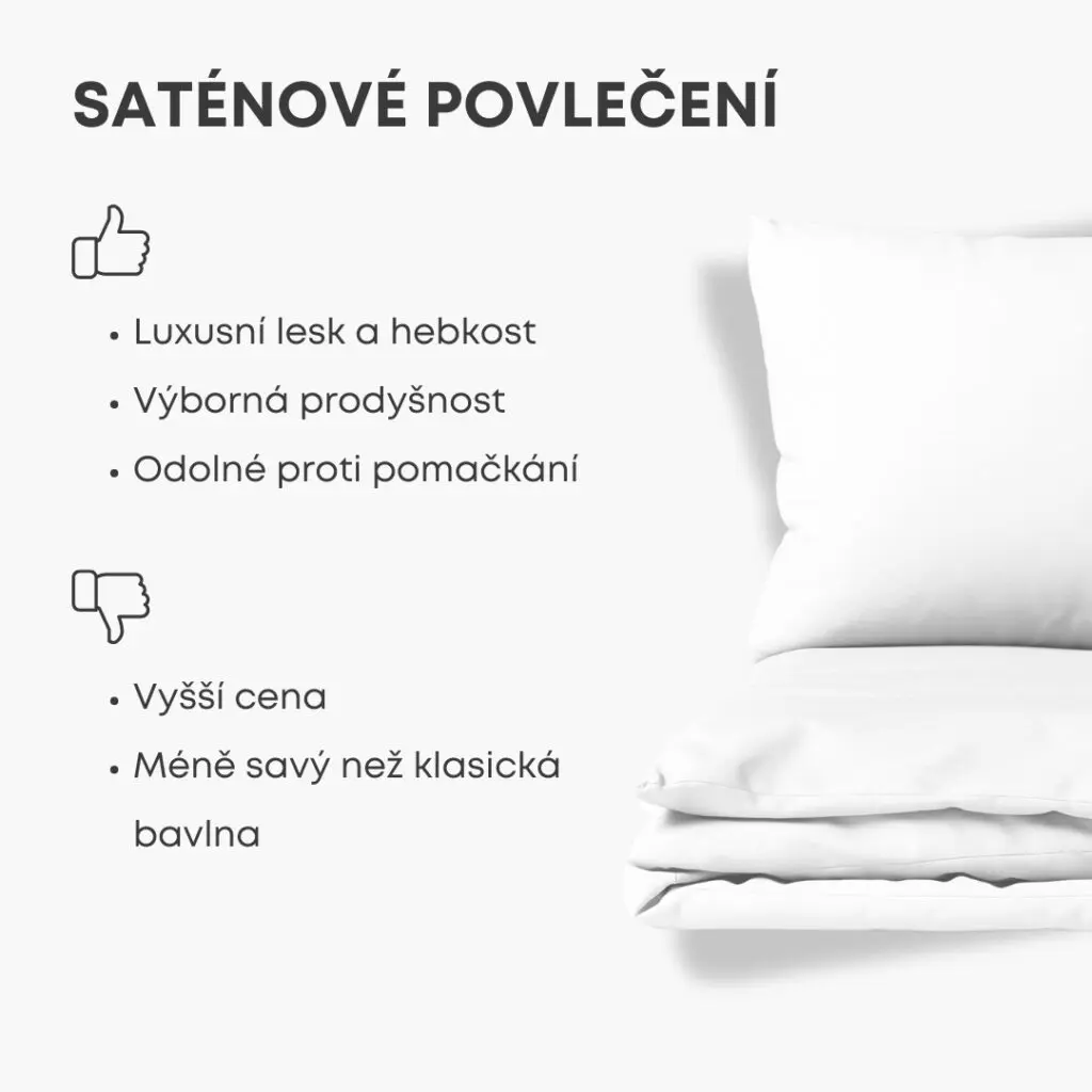 Lehké a prodyšné povlečení na léto.