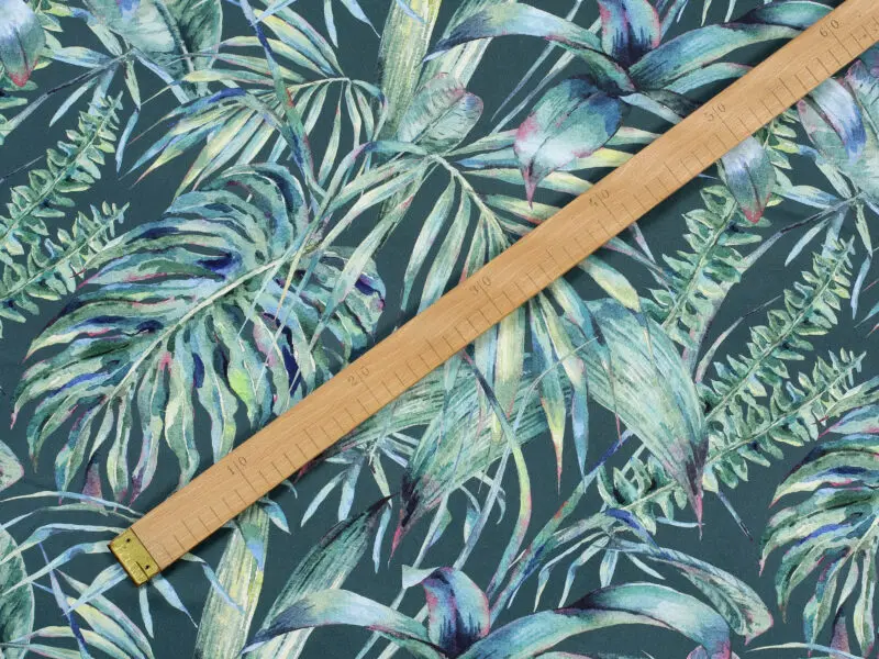Bavlněný satén duhový tropic metráž značky Škodák