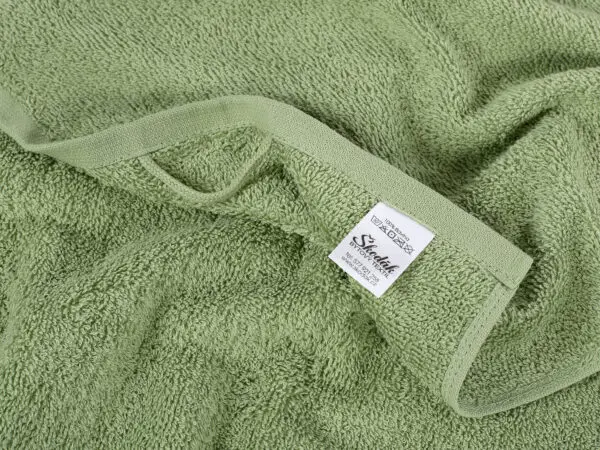Hotelový froté ručník / osuška olivově zelená značky Škodák