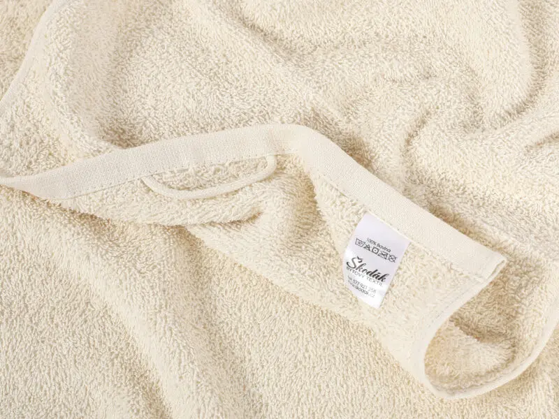 Hotelový froté ručník / osuška natural/ ecru značky Škodák