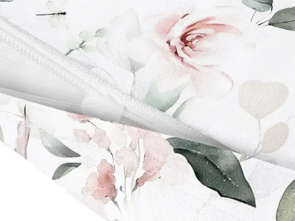 Saténový povlak na polštář růžoví kolibříci značky Škodák