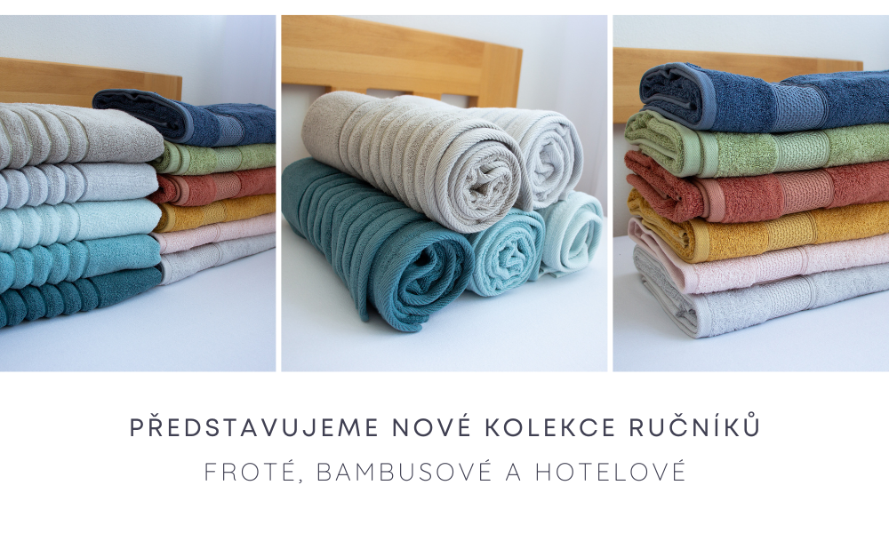 Froté ručníky a osušky značky Škodák