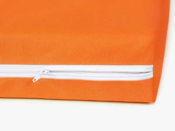 Dětská nepromokavá matrace do školky oranžová - kortexinová