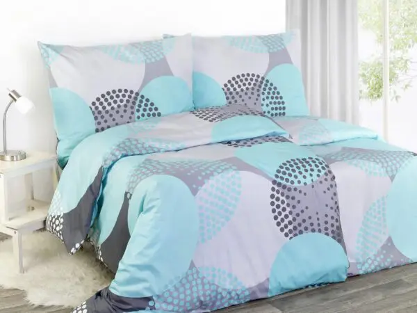 Bavlněné povlečení geometrické tvary značky Škodák.