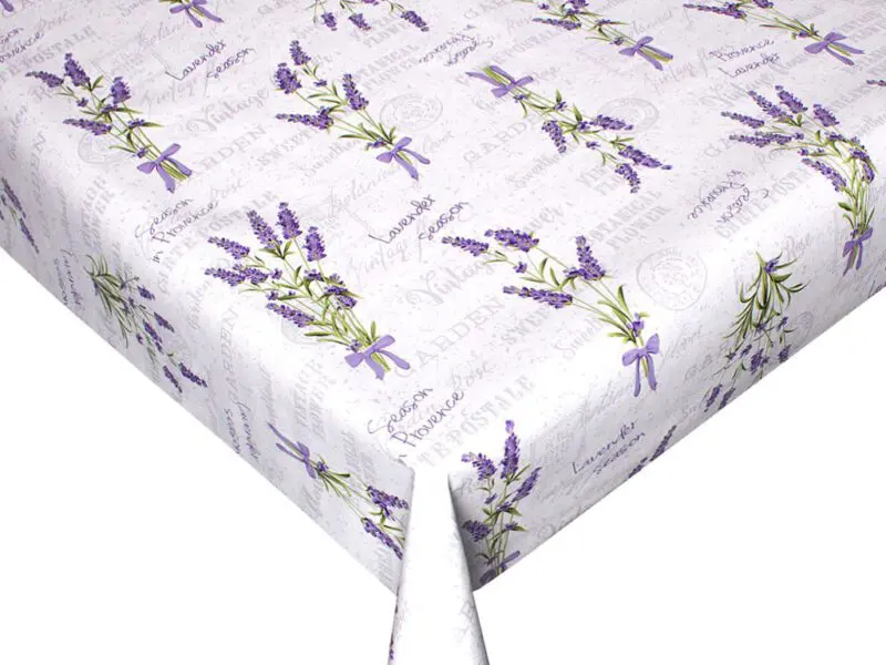 PVC ubrus levandule 140x120 cm