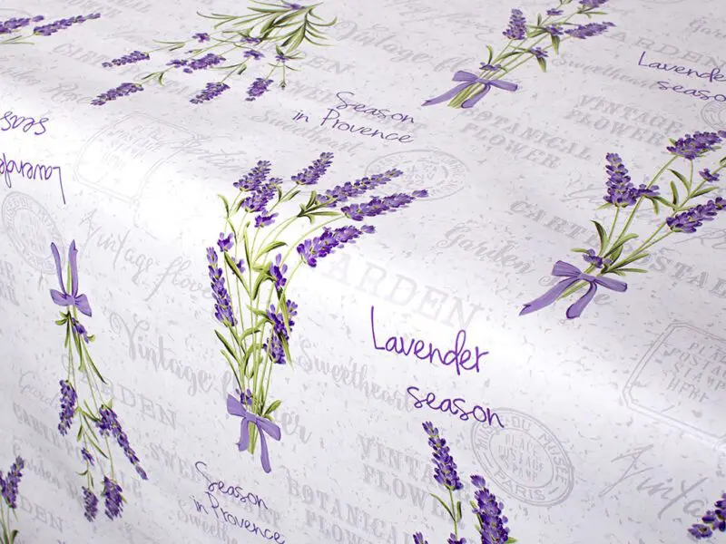 PVC ubrus levandule 140x120 cm