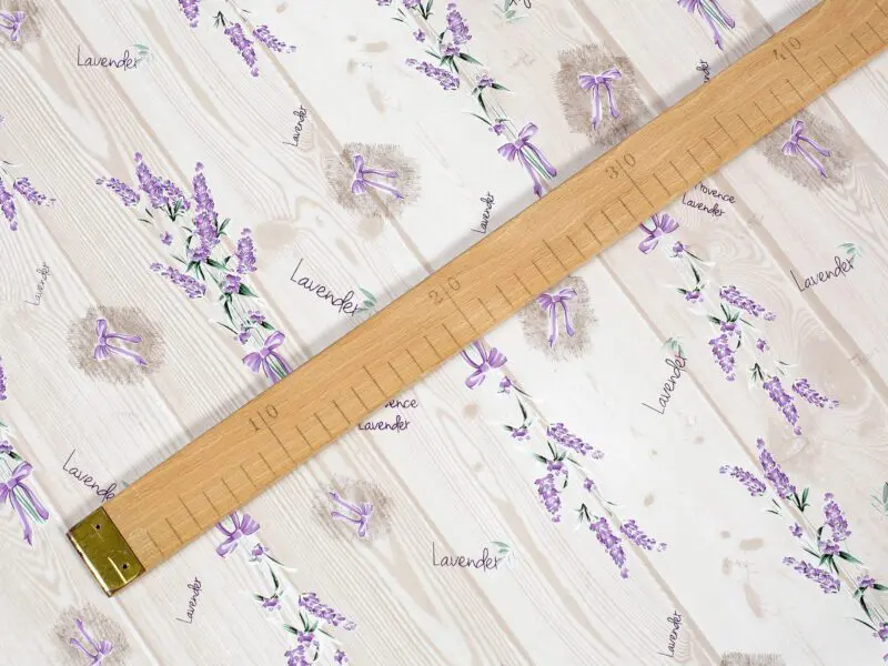 PVC ubrus levandule na béžové 118x140 cm