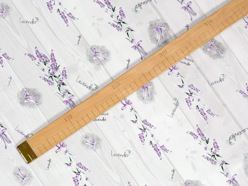 PVC ubrus levandule na šedé 118x140 cm