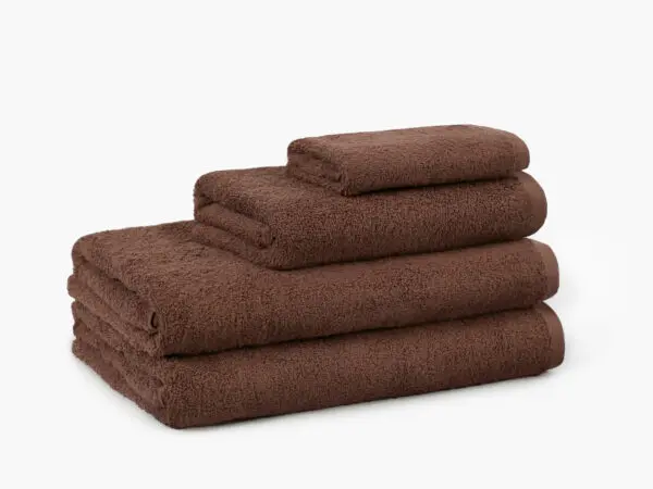 Froté ručník SOLID do školky tmavě hnědá 420g/m2 30x50 cm