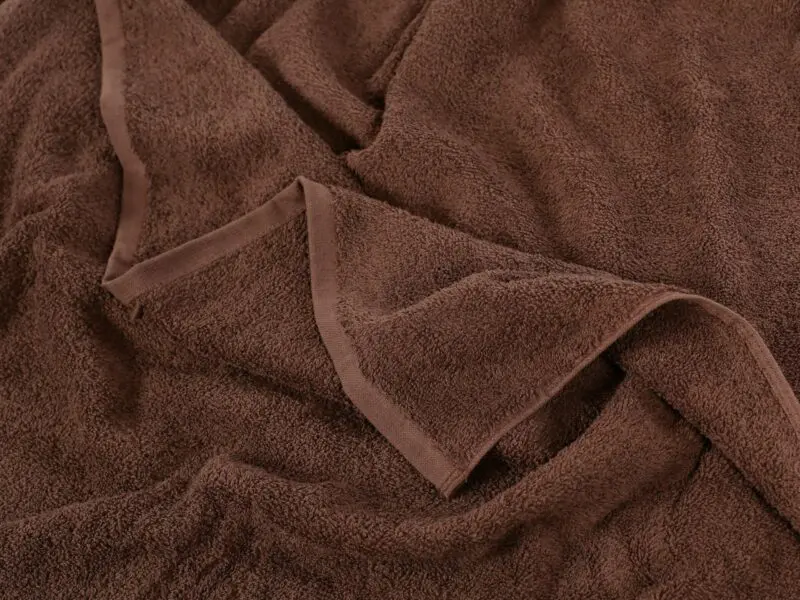 Froté ručník SOLID do školky tmavě hnědá 420g/m2 30x50 cm