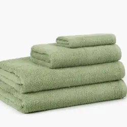Froté ručník SOLID do školky olivově zelená 420g/m2 30x50 cm