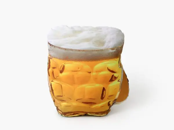 Polštář 3D pivo 29x31 cm