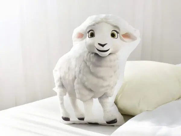 Polštář 3D ovečka 30x38 cm